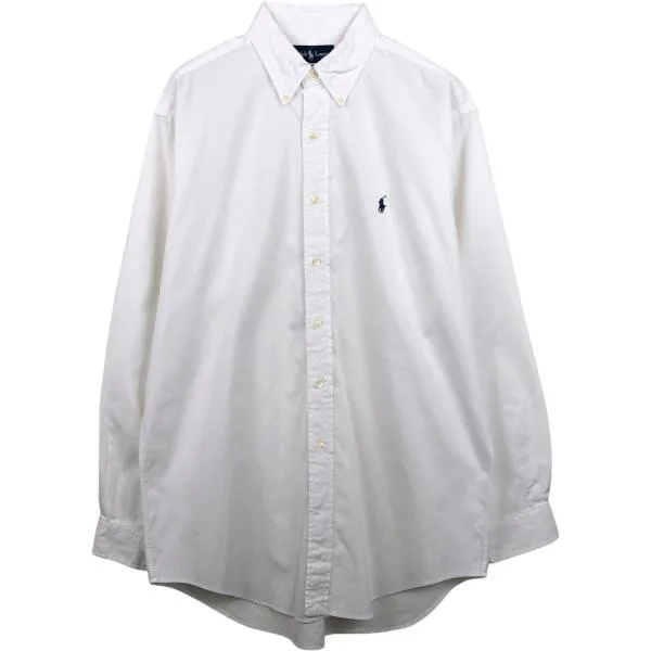 古着 ラルフローレン Ralph Lauren YARMOUTH 長袖 ボタンダウンシャツ メンズL相当 /eaa676980