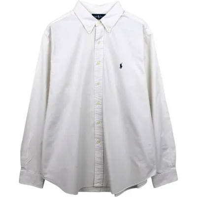 古着 ラルフローレン Ralph Lauren CLASSIC FIT 長袖 ボタンダウンシャツ メンズXL相当 /eaa676989
