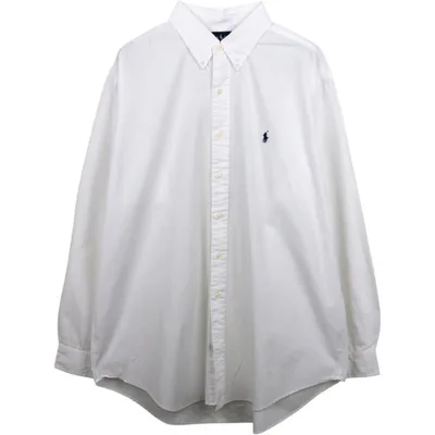 古着 ラルフローレン Ralph Lauren CLASSIC FIT 長袖 ボタンダウンシャツ メンズXL相当 /eaa676990