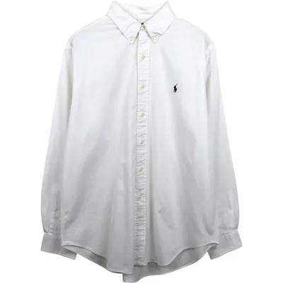 古着 ラルフローレン Ralph Lauren CLASSIC FIT 長袖 ボタンダウンシャツ メンズL相当 /eaa676994