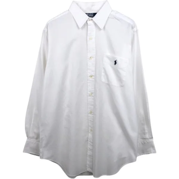 古着 ラルフローレン Ralph Lauren ANDREW 長袖 コットンシャツ メンズL相当 /eaa676995