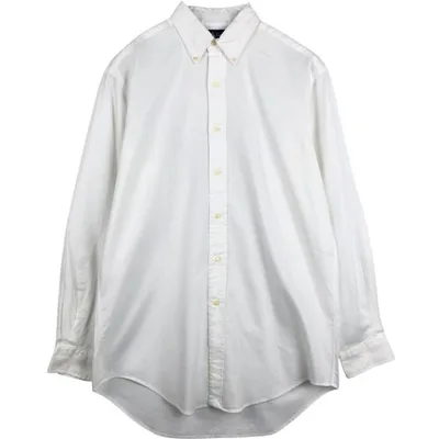 古着 ラルフローレン Ralph Lauren YARMOUTH 長袖 ボタンダウンシャツ メンズM相当 /eaa676998
