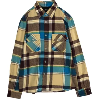 古着 ステューシー STUSSY 長袖 フランネルチェックシャツ メンズL相当 /eaa677119