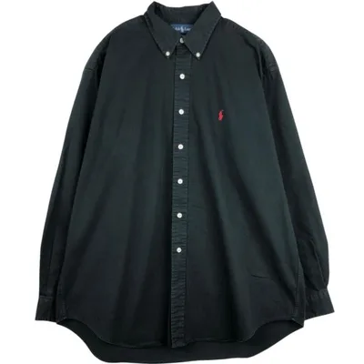 古着 ラルフローレン Ralph Lauren BLAKE 長袖 ボタンダウンシャツ メンズXL相当 /eaa677201