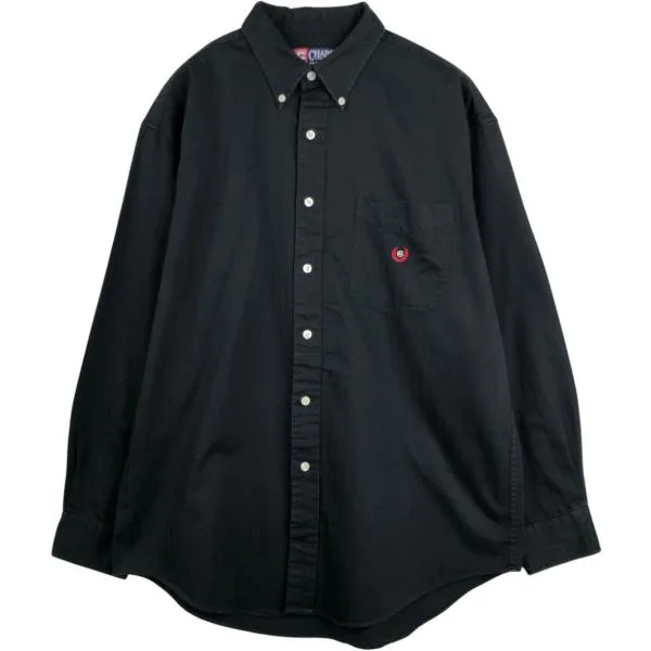 古着 ラルフローレン Ralph Lauren CHAPS チャップス 長袖 ボタンダウンシャツ メンズL相当 /eaa677202