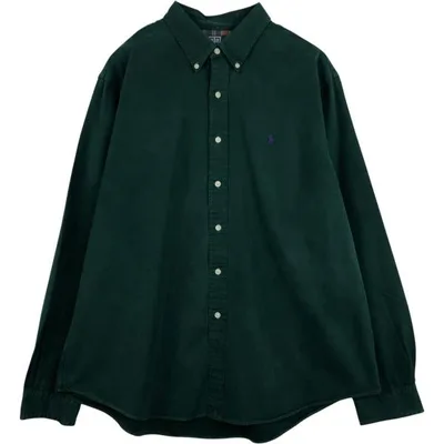 古着 ラルフローレン Ralph Lauren CUSTOM FIT 長袖 ボタンダウンシャツ メンズXXL相当 /eaa677204