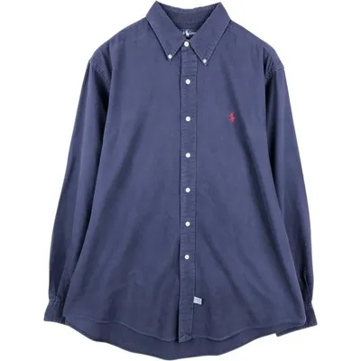 古着 00年代 ラルフローレン Ralph Lauren 長袖 ボタンダウンシャツ メンズXL相当 ボタンダウン /eaa677212