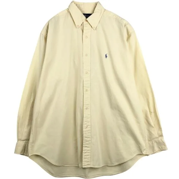 古着 ラルフローレン Ralph Lauren BLAIRE 長袖 ボタンダウンシャツ メンズL相当 /eaa677217