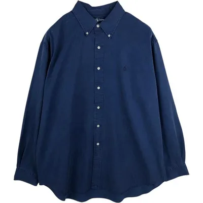 古着 ラルフローレン Ralph Lauren BLAKE 長袖 ボタンダウンシャツ メンズXL相当 /eaa677222