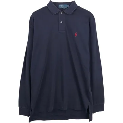 古着 ラルフローレン Ralph Lauren POLO by Ralph Lauren 長袖 ポロシャツ メンズM相当 /eaa677356