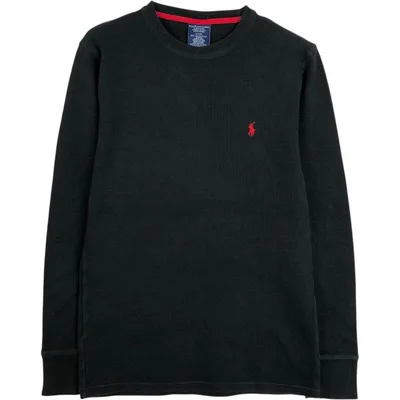 古着 90年代 ラルフローレン Ralph Lauren POLO RALPH LAUREN SLEEPWEAR サーマルロンT ワッフル メンズS相当 ヴィンテージ /eaa677757