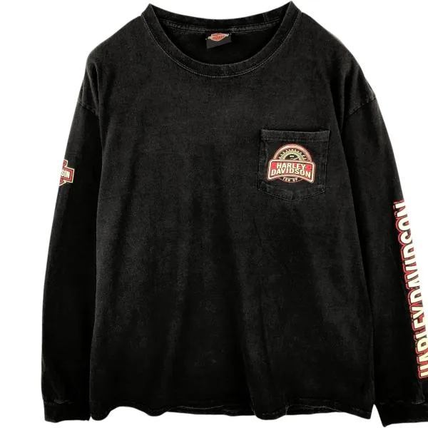 古着 00年代 ハーレーダビッドソン Harley-Davidson ロングTシャツ ロンT /eaa677804