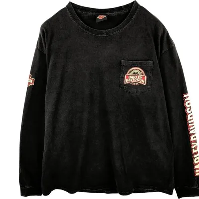 古着 00年代 ハーレーダビッドソン Harley-Davidson ロングTシャツ ロンT /eaa677804