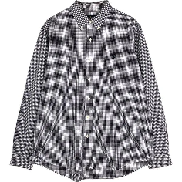 古着 ラルフローレン Ralph Lauren CLASSIC FIT 長袖 ボタンダウンチェックシャツ メンズXL相当 /eaa677959