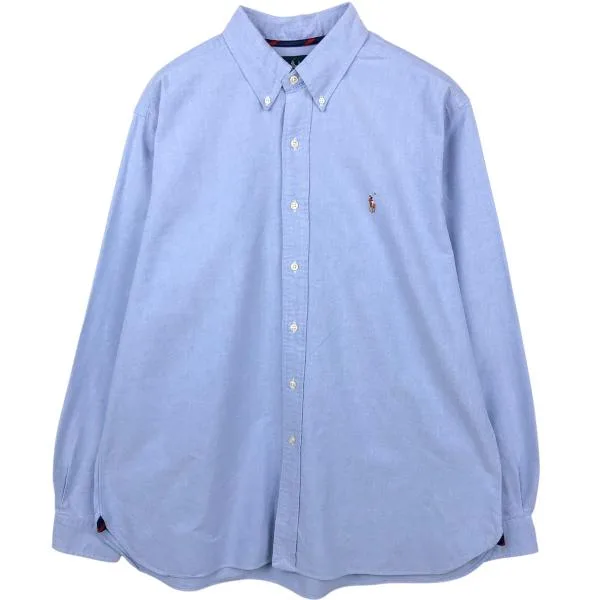 古着 ラルフローレン Ralph Lauren CLASSIC FIT 長袖 ボタンダウンシャツ メンズXL相当 /eaa678196