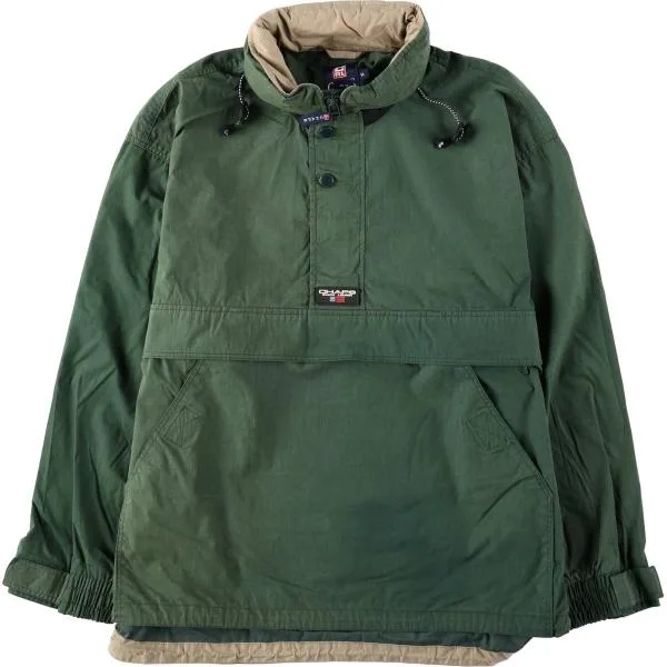 古着 ラルフローレン Ralph Lauren CHAPS チャップス ハーフジップ アノラックジャケット ロシア製 メンズM相当 /eaa678313