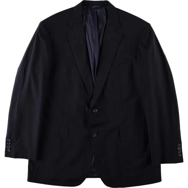 古着 ブルックスブラザーズ Brooks Brothers BROOKSEASE ストライプ柄 ウールテーラードジャケット USA製 メンズL相当 /eaa678374