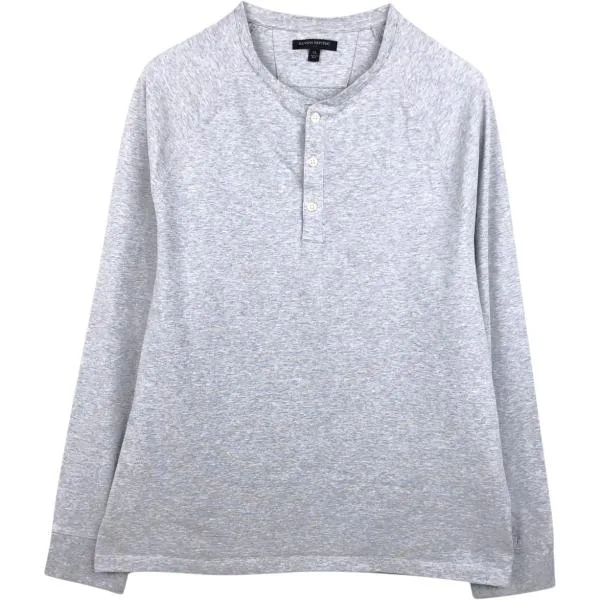 古着 バナナリパブリック BANANA REPUBLIC ヘンリーネック ロングTシャツ ロンT メンズXL相当 /eaa678610