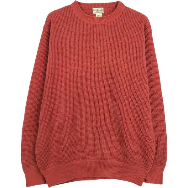 古着 90~00年代 エルエルビーン L.L.Bean コットンニットセーター メンズL相当 ヴィンテージ /eaa678681
