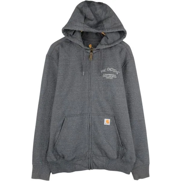 古着 カーハート Carhartt ORIGINAL FIT スウェットフルジップパーカー メンズL相当 /eaa679689