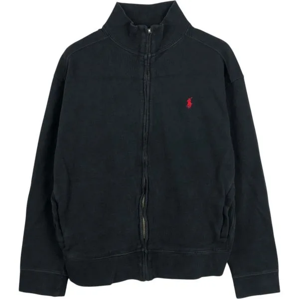 古着 ラルフローレン Ralph Lauren POLO by Ralph Lauren フルジップスウェットシャツ トレーナー メンズL相当 短丈 ショート丈 /eaa679717