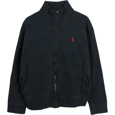 古着 ラルフローレン Ralph Lauren POLO by Ralph Lauren フルジップスウェットシャツ トレーナー メンズL相当 短丈 ショート丈 /eaa679717