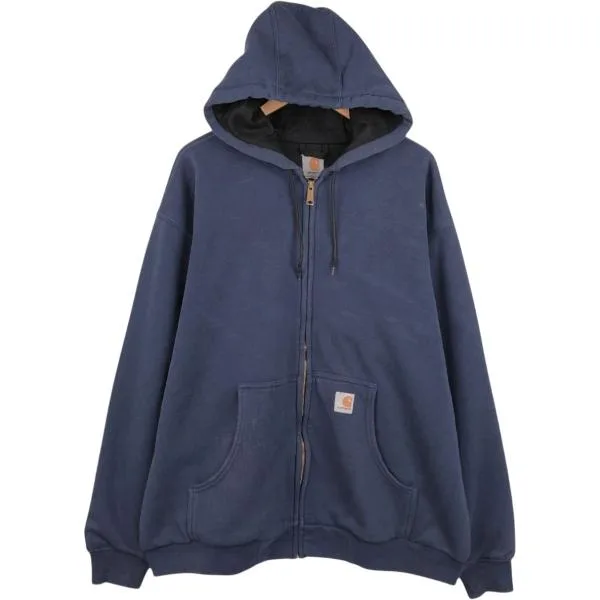 古着 カーハート Carhartt スウェットフルジップパーカー メンズXL相当 /eaa679789