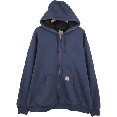 古着 カーハート Carhartt スウェットフルジップパーカー メンズXL相当 /eaa679789