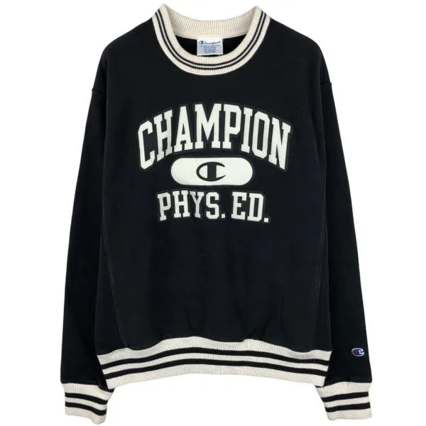 古着 チャンピオン Champion REVERSE WEAVE リバースウィーブ ロゴスウェットシャツ トレーナー メンズM相当 /eaa680115