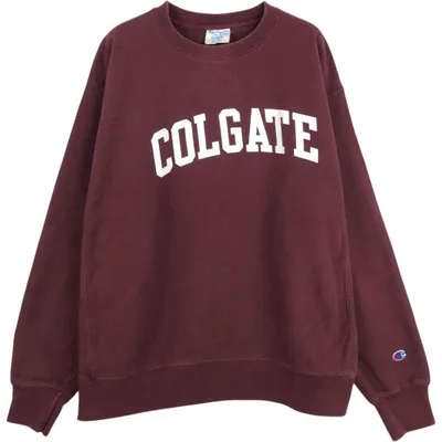 古着 00年代 チャンピオン リバースウィーブ Colgate University カレッジスウェットシャツ トレーナー メンズXL相当 /eaa680143