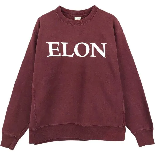 古着 00年代 チャンピオン REVERSE WEAVE リバースウィーブ Elon University カレッジスウェットシャツ トレーナー メンズL相当 /eaa680184