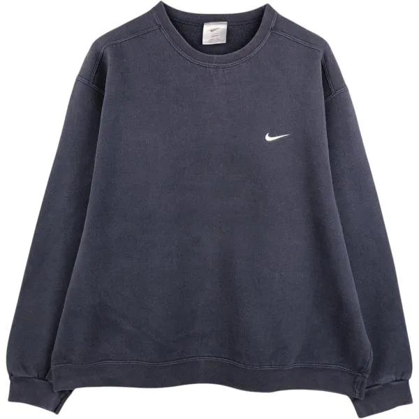 古着 ナイキ NIKE ワンポイントロゴスウェットシャツ トレーナー メンズXL相当 /eaa680279