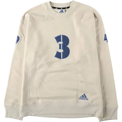 古着 90~00年代 アディダス adidas スウェットシャツ トレーナー メンズM相当 /eaa680295