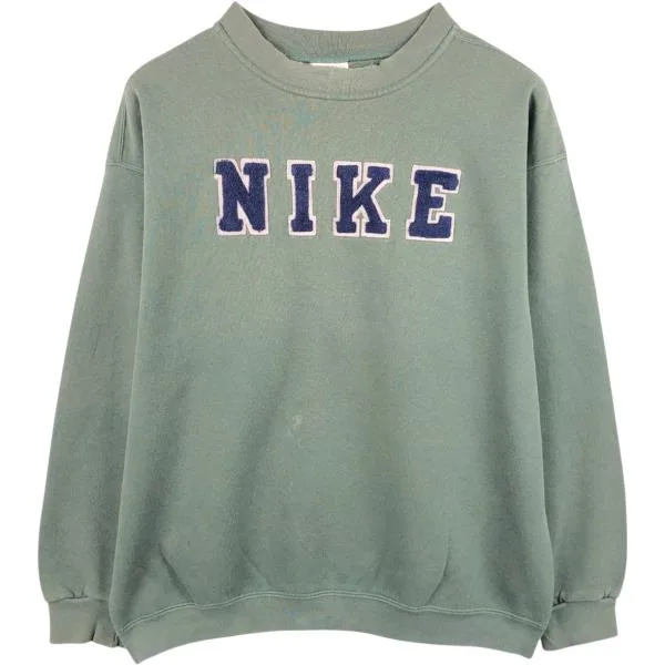 古着 90年代 ナイキ NIKE ロゴスウェットシャツ トレーナー USA製 メンズL相当 ヴィンテージ /eaa680301