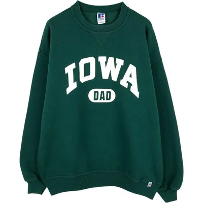 古着 90年代 ラッセル Russell IOWA アイオワ大学 カレッジスウェットシャツ トレーナー USA製 メンズXL相当 ヴィンテージ /eaa680412