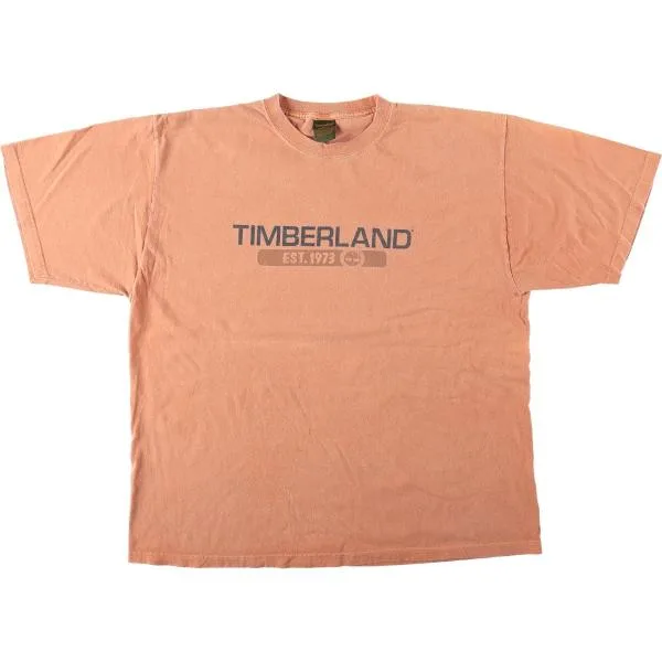 古着 90年代 ティンバーランド Timberland 半袖 ロゴTシャツ USA製 メンズXL相当 ヴィンテージ /eaa680550