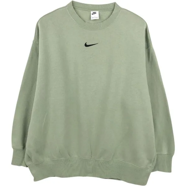 古着 ナイキ NIKE センターロゴ ワンポイントロゴスウェットシャツ トレーナー メンズL相当 /eaa680662