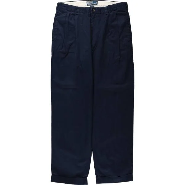 古着 ラルフローレン Ralph Lauren POLO by Ralph Lauren HAMMOND PANT ツータック チノパンツ メンズw33相当 /eaa680745