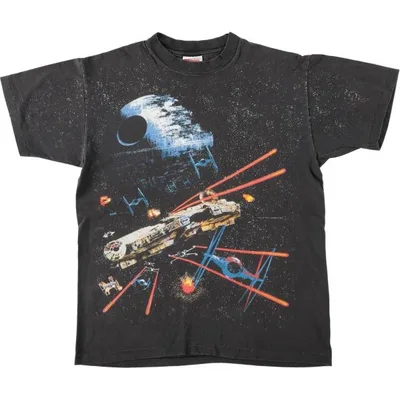 古着 ヘインズ Hanes HEAVYWEIGHT STAR WARS スターウォーズ 映画 ムービーTシャツ USA製 メンズXL相当 /eaa681201
