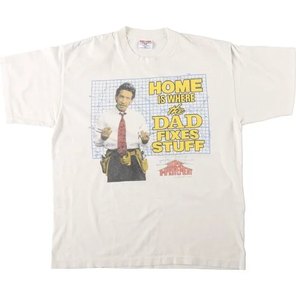 古着 90年代 SOF TEE HOME IMPROVEMENT ホームインプルーブメント 映画 ムービーTシャツ USA製 メンズXL相当 ヴィンテージ /eaa681207