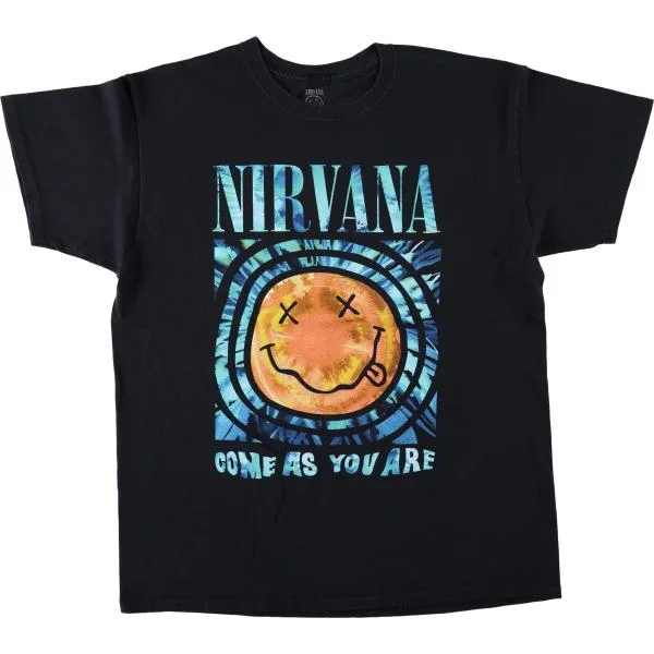 古着 NIRVANA ニルヴァーナ バンドTシャツ バンT メンズL相当 /eaa681220