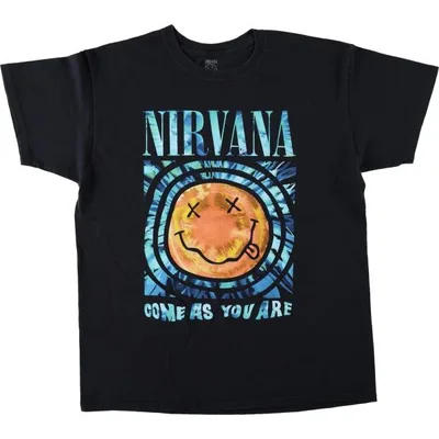 古着 NIRVANA ニルヴァーナ バンドTシャツ バンT メンズL相当 /eaa681220