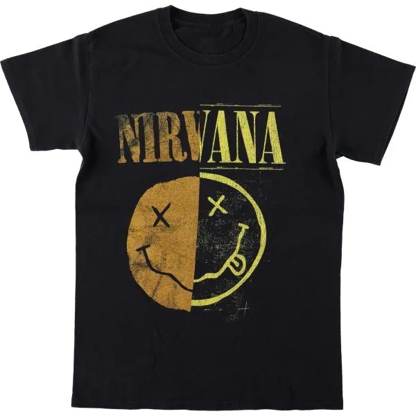 古着 NIRVANA ニルヴァ―ナ バンドTシャツ バンT メンズS相当 /eaa681221