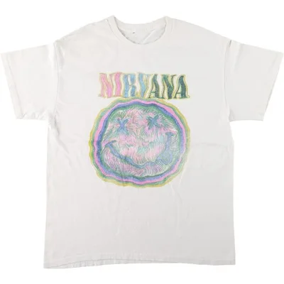 古着 NIRVANA ニルヴァ―ナ バンドTシャツ バンT メンズL相当 /eaa681222
