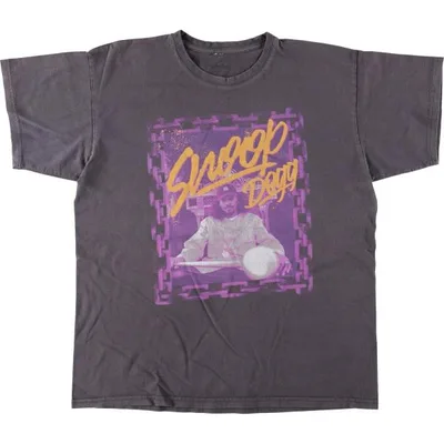古着 SNOOP DOGG スヌープドッグ ラップTシャツ ラップT メンズL相当 /eaa681227