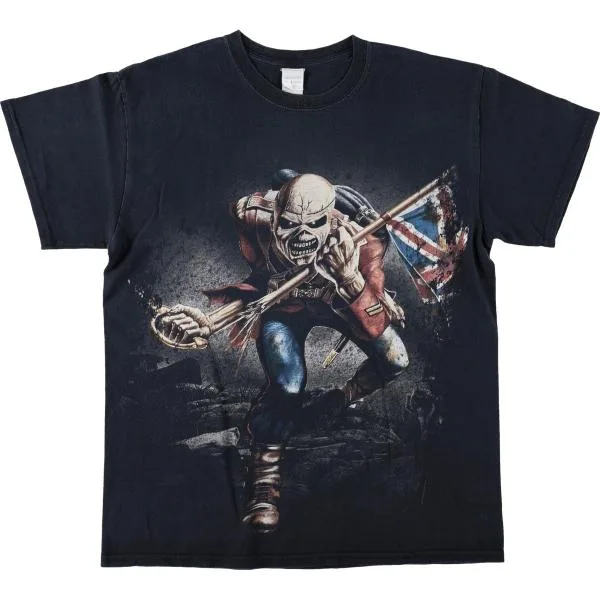 古着 ギルダン GILDAN IRON MAIDEN アイアンメイデン バンドTシャツ バンT メンズM相当 /eaa681228