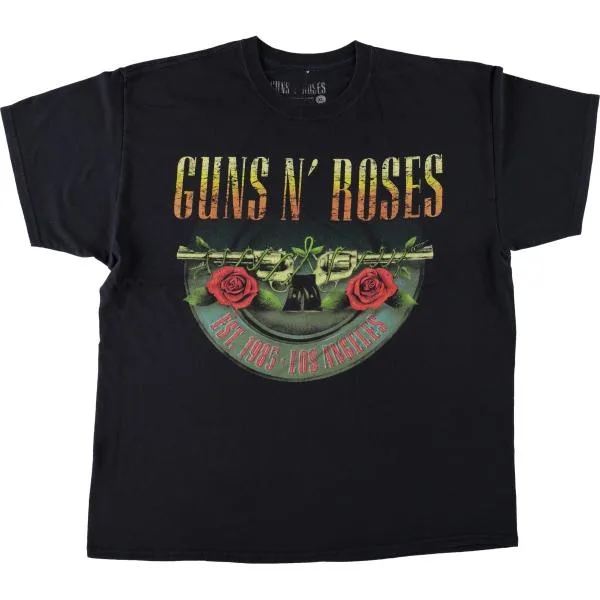 古着 GUNS N' ROSES ガンズアンドローゼズ バンドTシャツ バンT メンズXL相当 /eaa681230