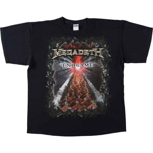古着 ギルダン GILDAN MEGADETH メガデス バンドTシャツ バンT メンズXL相当 /eaa681248