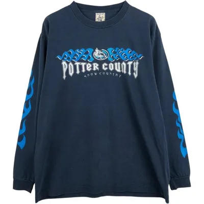 古着 90年代 アローレ alore ロングTシャツ ロンT USA製 メンズL相当 ヴィンテージ /eaa681260