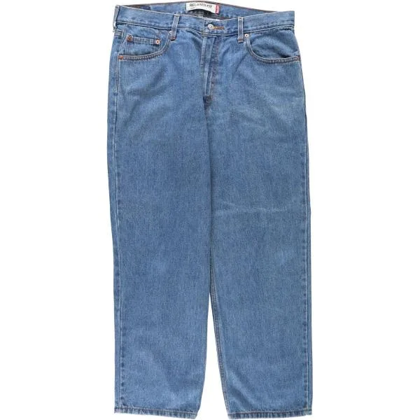 古着 00年代 リーバイス Levi's 550 RELAXED FIT テーパードデニムパンツ メンズw37相当 /eaa681439